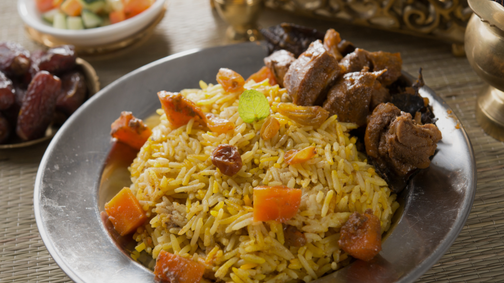 seasoned rice: Middle East delights can be paired with everything